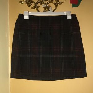 Plaid skirt